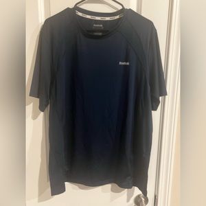 Reebok Mens Navy T Shirt Size Large